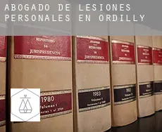 Abogado de lesiones personales en  Ordilly