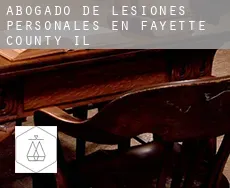Abogado de lesiones personales en  Fayette County