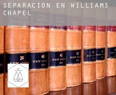 Separación en  Williams Chapel