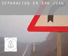 Separación en  San Juan