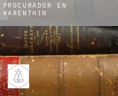 Procurador en  Warenthin