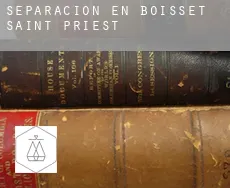 Separación en  Boisset-Saint-Priest