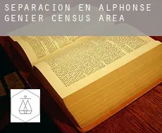 Separación en  Alphonse-Génier (census area)