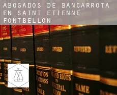 Abogados de bancarrota en Saint-Étienne-de-Fontbellon
