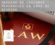 Abogado de lesiones personales en  Cros-de-Géorand