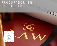 Procurador en  Bethlehem