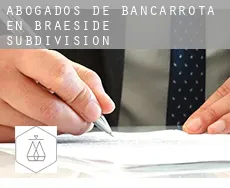 Abogados de bancarrota en  Braeside Subdivision