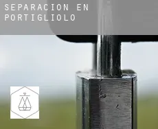 Separación en  Portigliolo