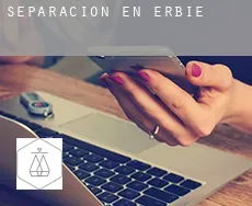 Separación en  Erbie