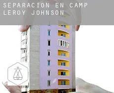 Separación en  Camp Leroy Johnson