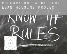 Procurador en  Delbert Egan Housing Project