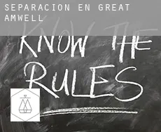 Separación en  Great Amwell