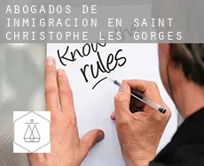 Abogados de inmigración en  Saint-Christophe-les-Gorges