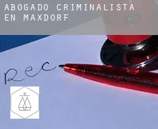 Abogado criminalista en  Maxdorf