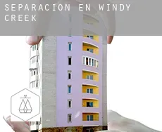 Separación en  Windy Creek