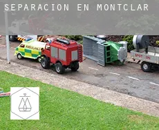 Separación en  Montclar