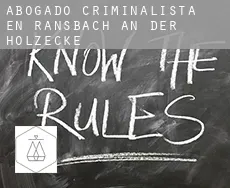 Abogado criminalista en  Ransbach an der Holzecke