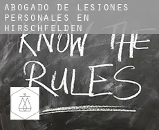 Abogado de lesiones personales en  Hirschfelden