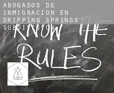 Abogados de inmigración en  Dripping Springs Subdivision