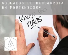 Abogados de bancarrota en  Mertensdorf