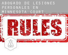 Abogado de lesiones personales en  Minnesota Court