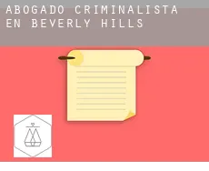 Abogado criminalista en  Beverly Hills
