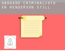 Abogado criminalista en  Henderson Still