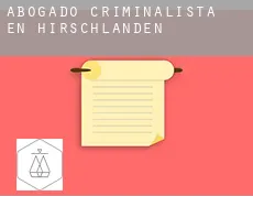 Abogado criminalista en  Hirschlanden