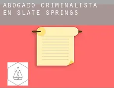 Abogado criminalista en  Slate Springs
