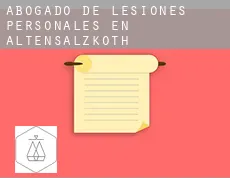 Abogado de lesiones personales en  Altensalzkoth