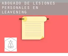 Abogado de lesiones personales en  Leavening