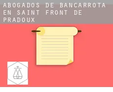Abogados de bancarrota en  Saint-Front-de-Pradoux