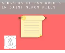 Abogados de bancarrota en  Saint Simon Mills