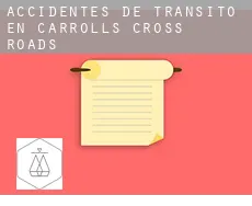 Accidentes de tránsito en  Carroll’s Cross Roads