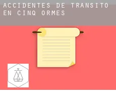 Accidentes de tránsito en  Cinq Ormes