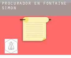 Procurador en  Fontaine-Simon