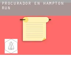 Procurador en  Hampton Run