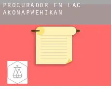 Procurador en  Lac-Akonapwehikan