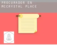 Procurador en McCrystal Place