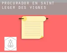 Procurador en  Saint-Léger-des-Vignes