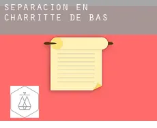 Separación en  Charritte-de-Bas