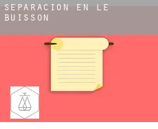 Separación en  Le Buisson