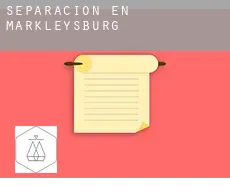 Separación en  Markleysburg