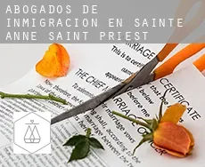 Abogados de inmigración en  Sainte-Anne-Saint-Priest