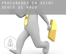 Procurador en  Saint-Denis-de-Vaux