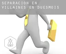 Separación en  Villaines-en-Duesmois