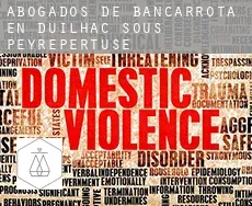 Abogados de bancarrota en Duilhac-sous-Peyrepertuse