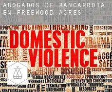 Abogados de bancarrota en  Freewood Acres